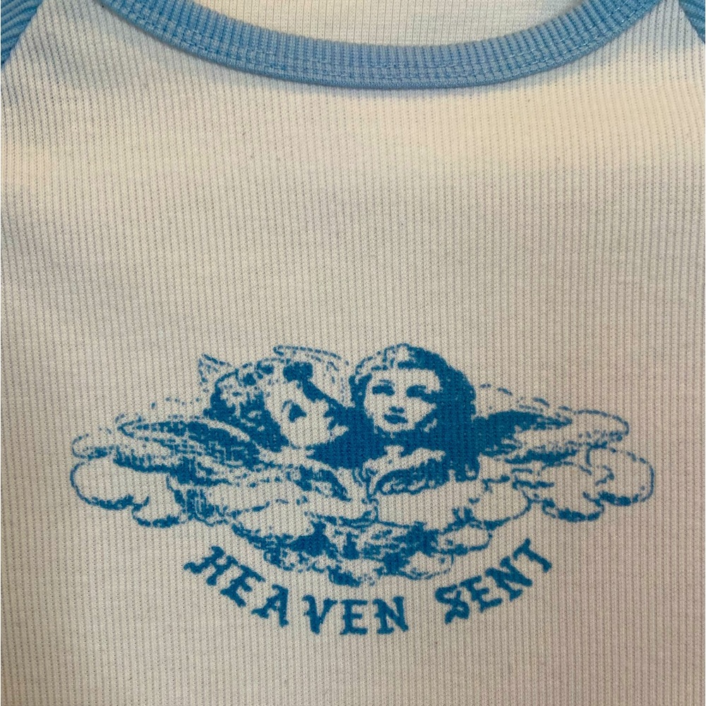 “Heaven Sent” Angel Crop Top.
